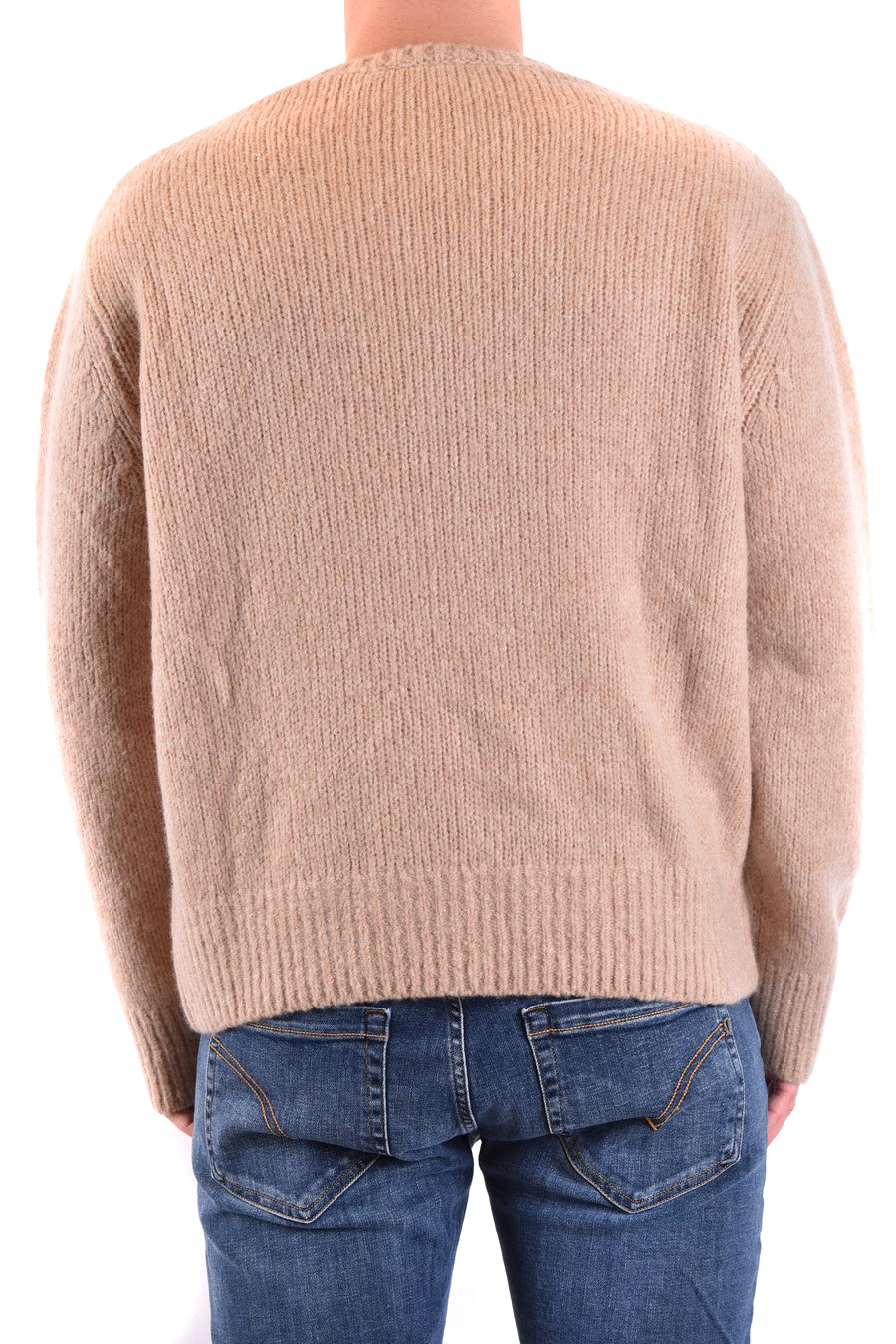 Neil Barrett-OUTLET-SALE-Knitwear BEIGE-ARCHIVIST