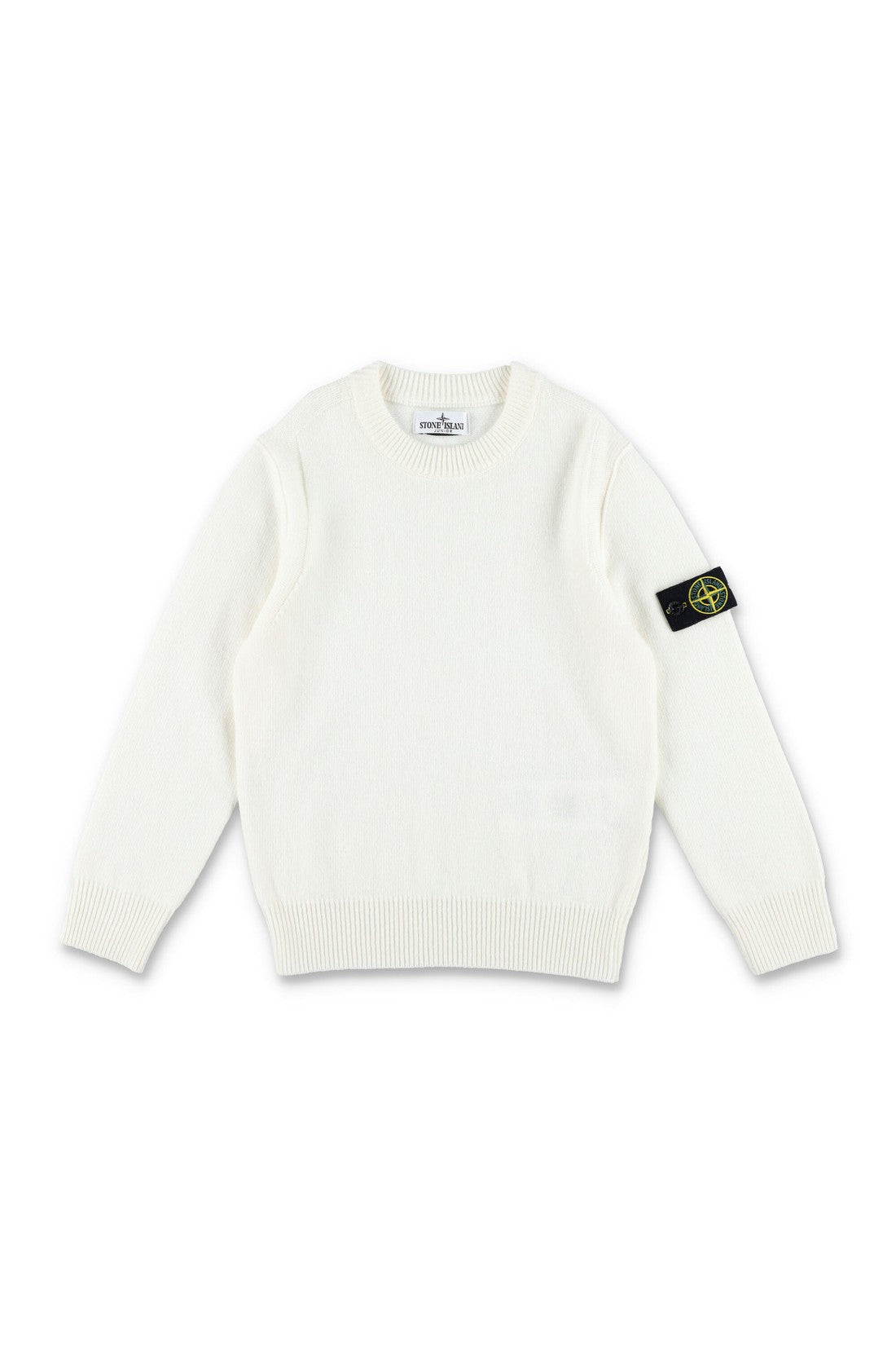 STONE ISLAND KIDS-OUTLET-SALE-Knitwear BEIGE-ARCHIVIST