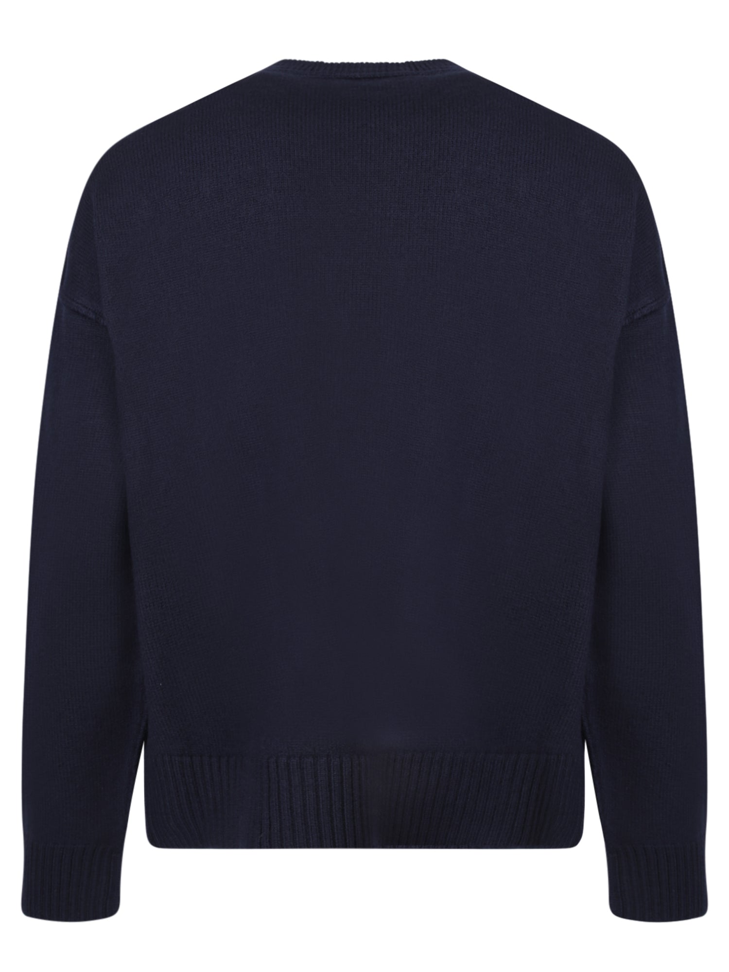 AMI PARIS-OUTLET-SALE-Knitwear BLAU-ARCHIVIST