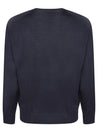 AMI PARIS-OUTLET-SALE-Knitwear BLAU-ARCHIVIST