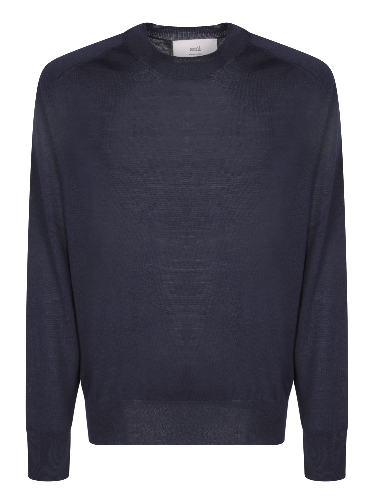 AMI PARIS-OUTLET-SALE-Knitwear BLAU-ARCHIVIST