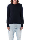 AMI PARIS-OUTLET-SALE-Knitwear BLAU-ARCHIVIST