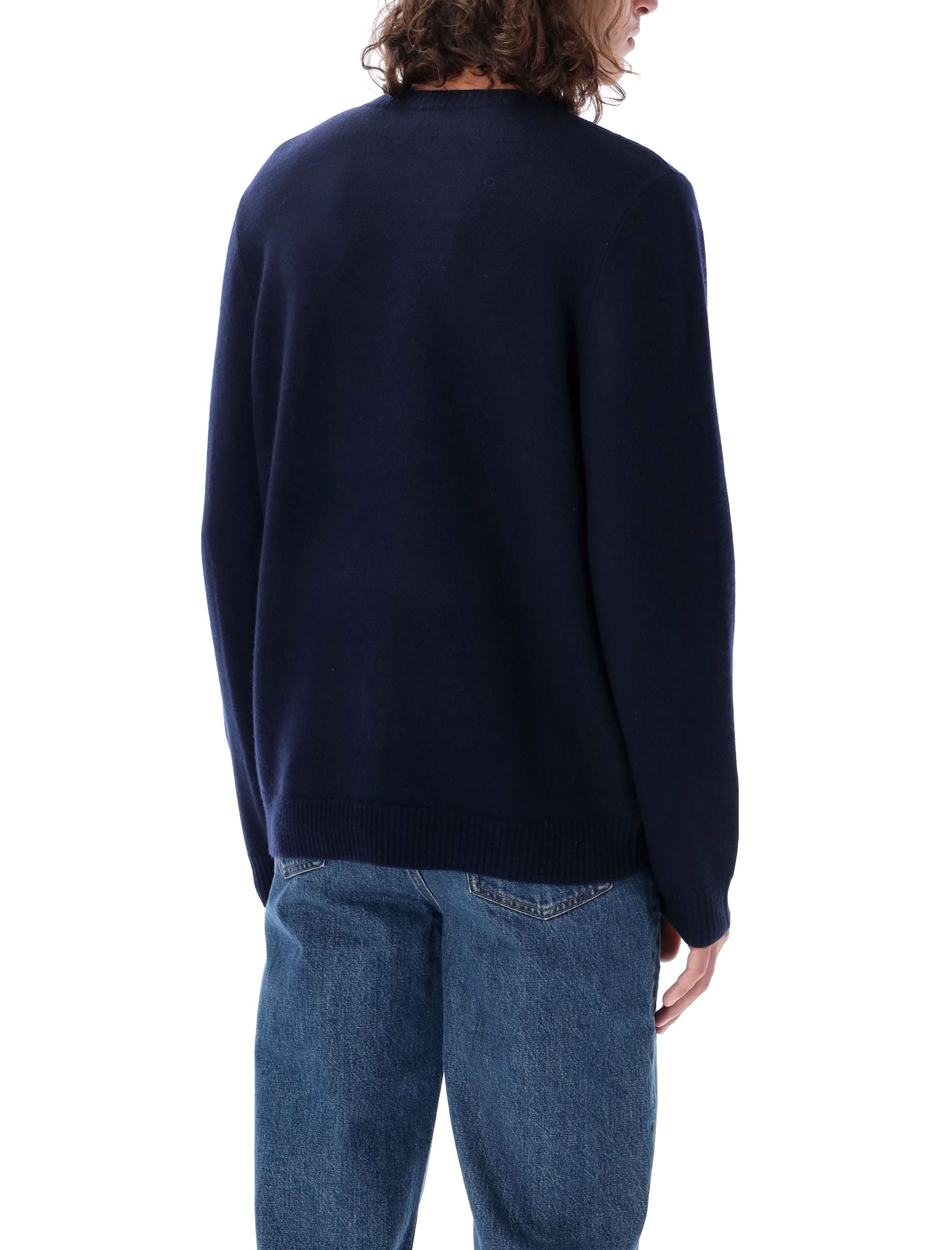 A.P.C.-OUTLET-SALE-Knitwear BLAU-ARCHIVIST