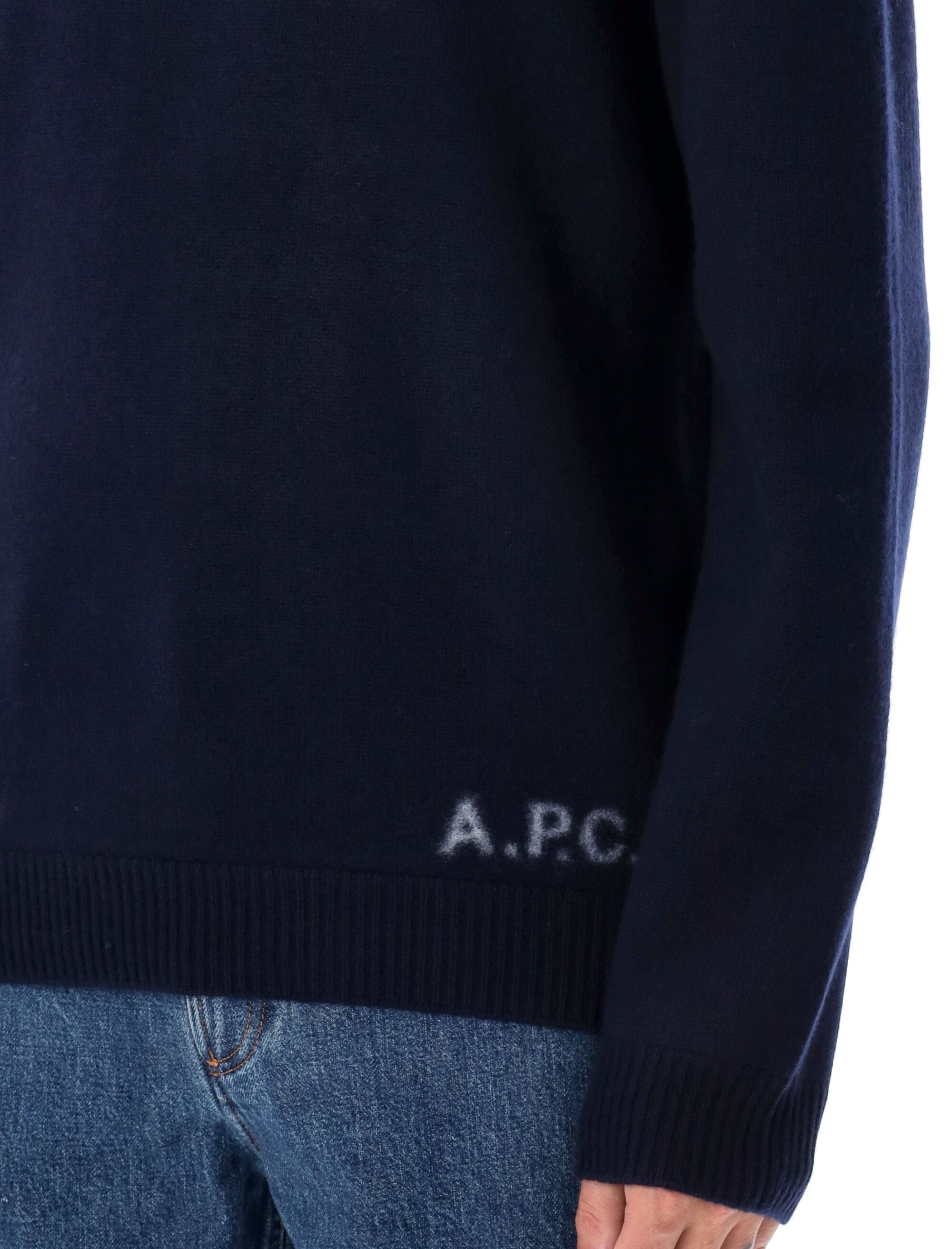 A.P.C.-OUTLET-SALE-Knitwear BLAU-ARCHIVIST