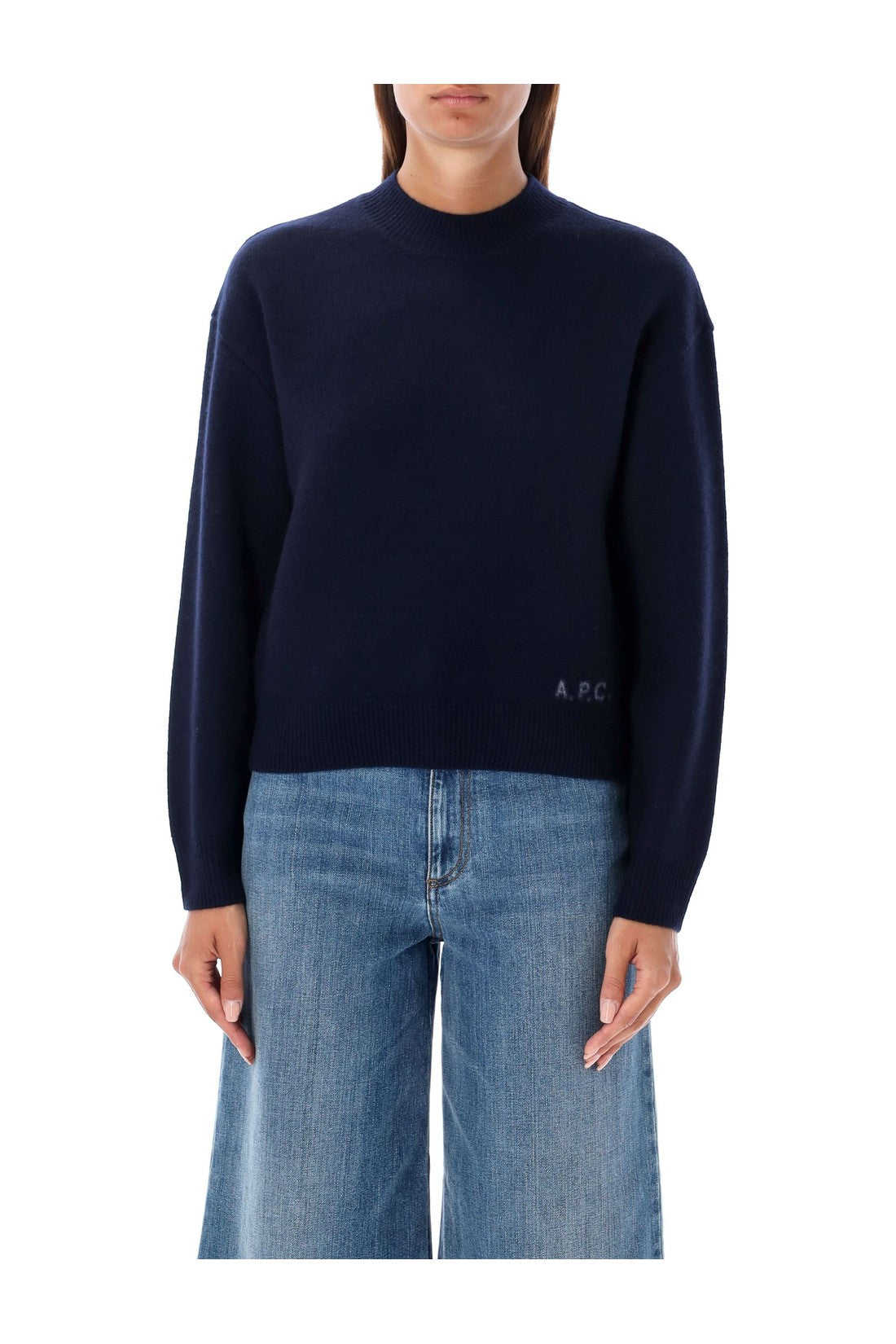 A.P.C.-OUTLET-SALE-Knitwear BLAU-ARCHIVIST