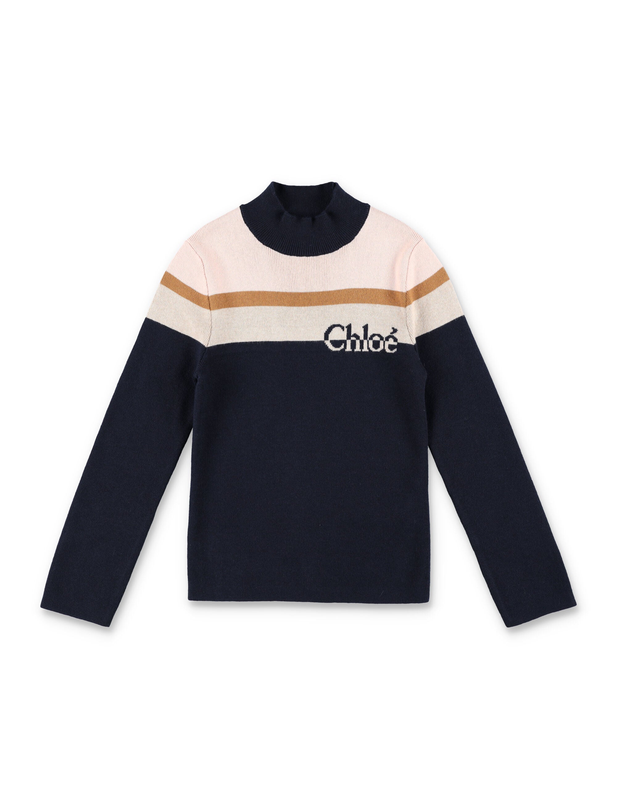 CHLOÈ-OUTLET-SALE-Knitwear BLAU-ARCHIVIST