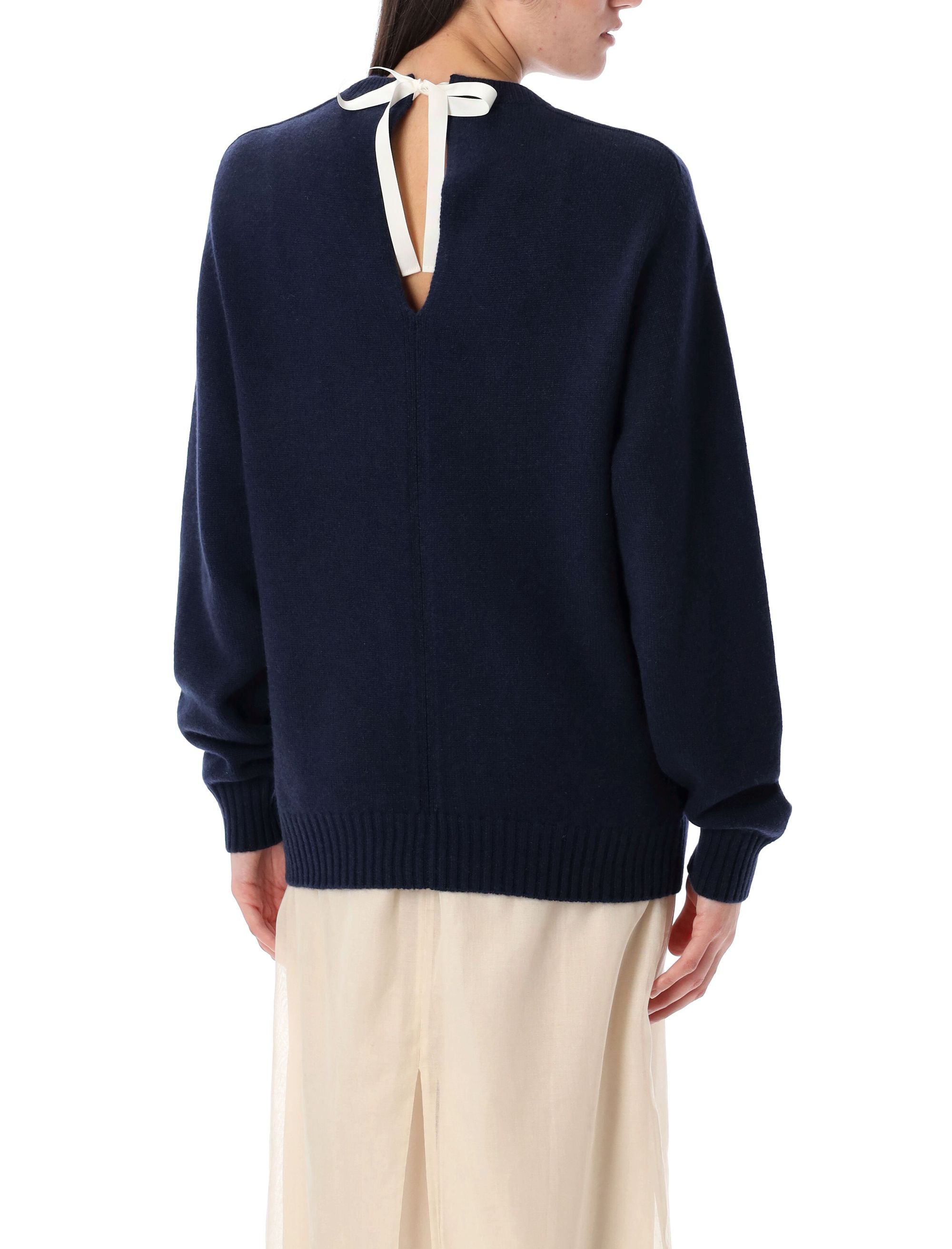 Carven-OUTLET-SALE-Knitwear BLAU-ARCHIVIST