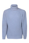 DELL'OGLIO-OUTLET-SALE-Knitwear BLAU-ARCHIVIST