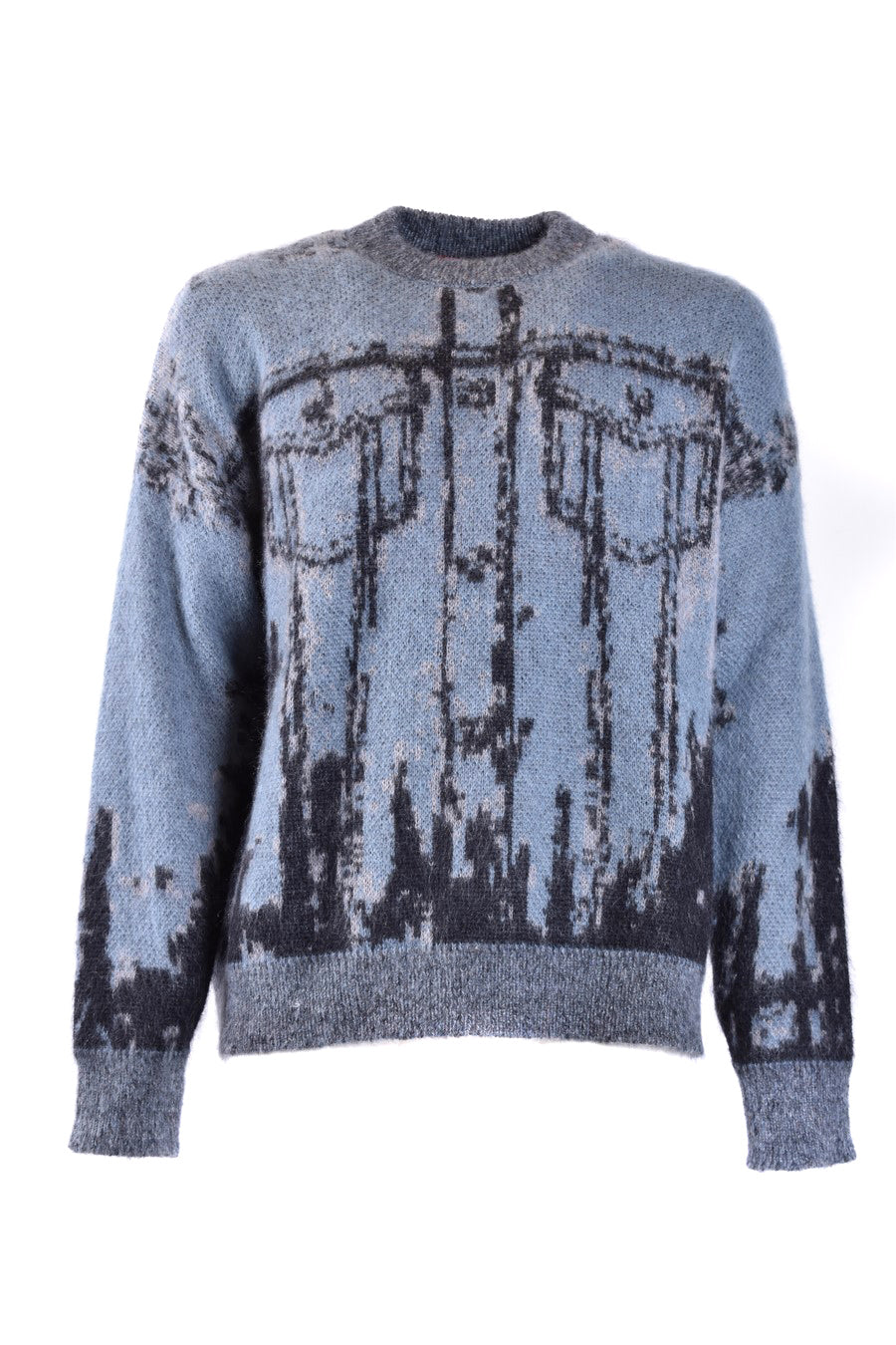 DIESEL-OUTLET-SALE-Knitwear BLAU-ARCHIVIST