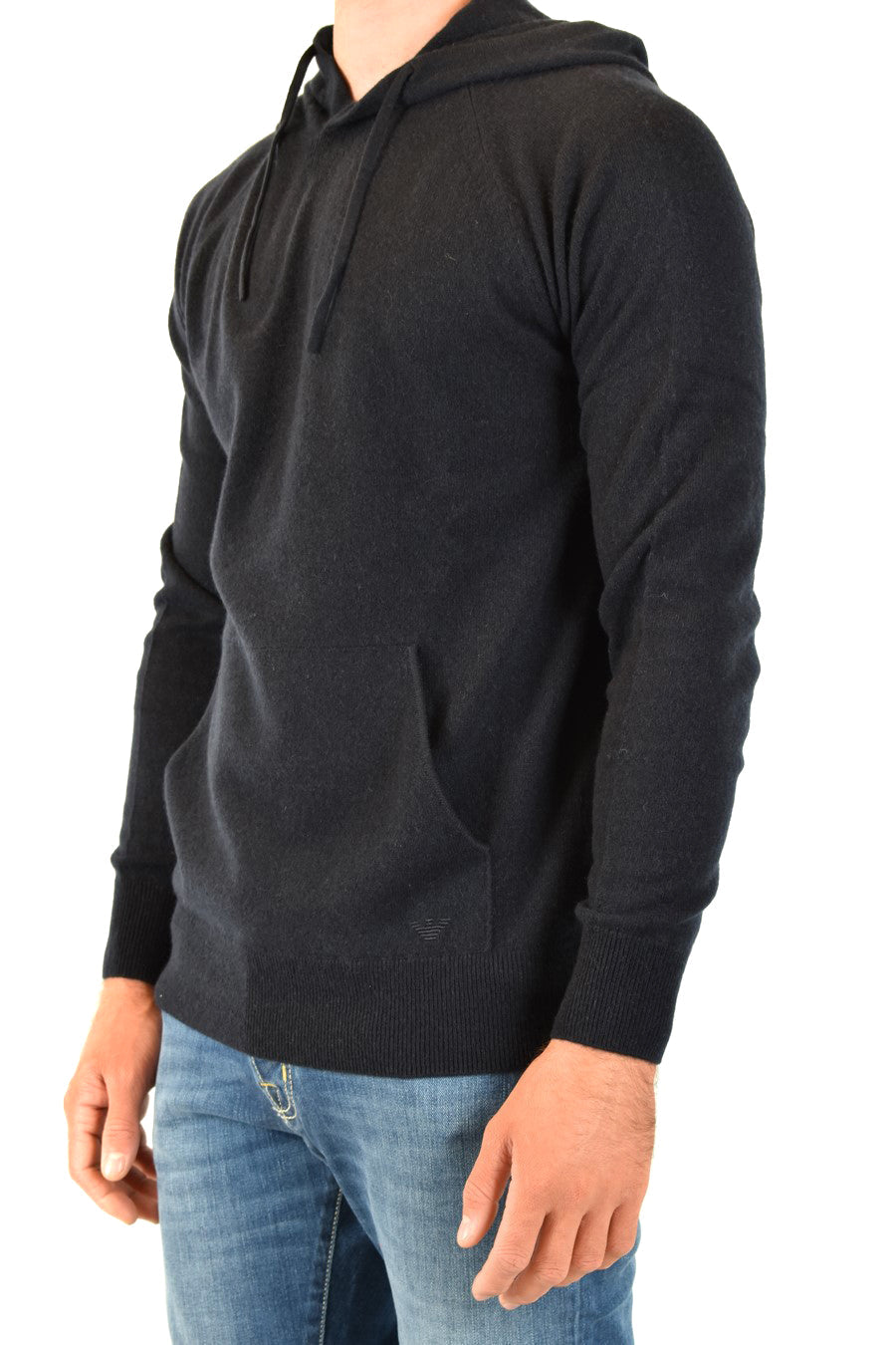 EMPORIO ARMANI-OUTLET-SALE-Knitwear BLAU-ARCHIVIST