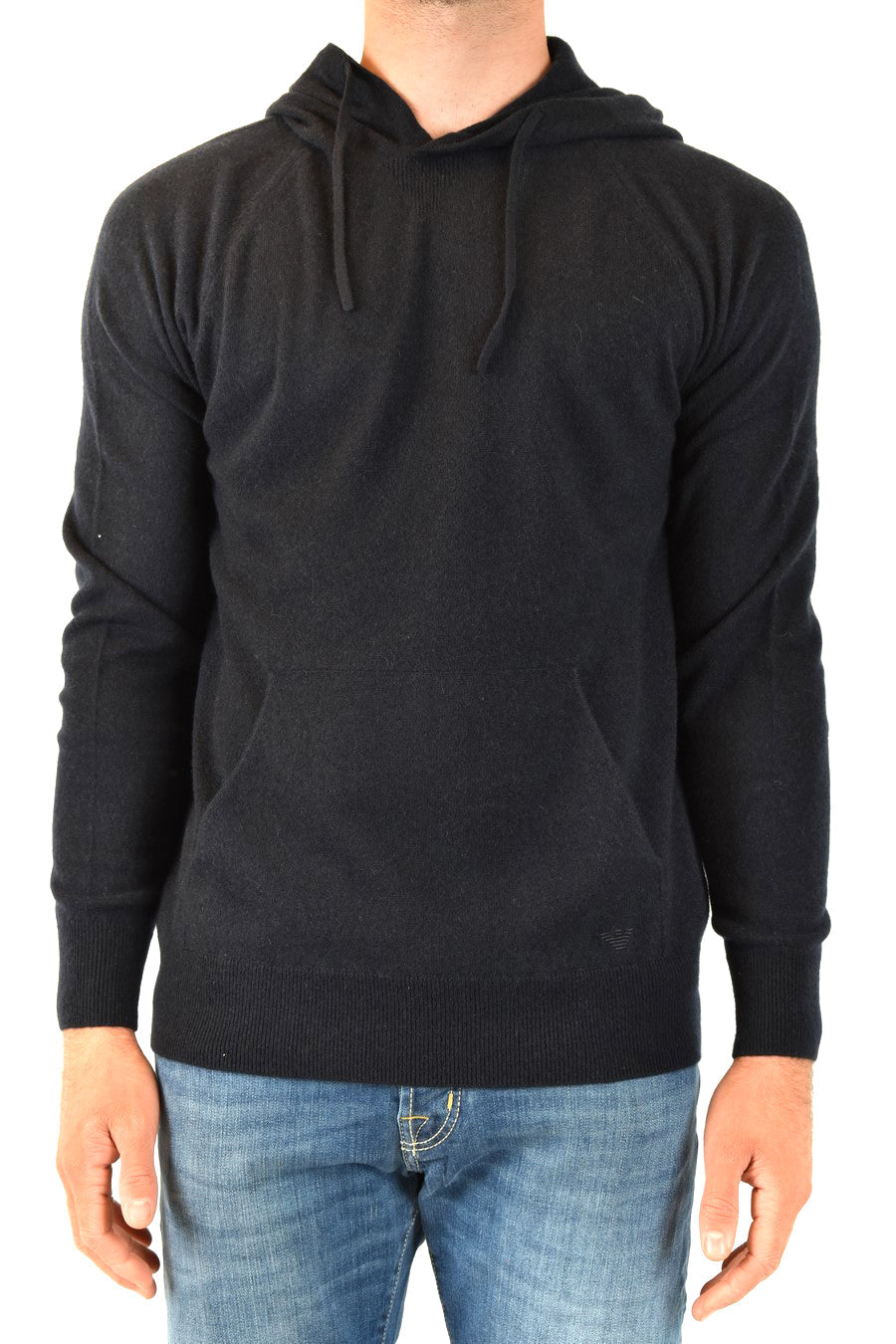 EMPORIO ARMANI-OUTLET-SALE-Knitwear BLAU-ARCHIVIST