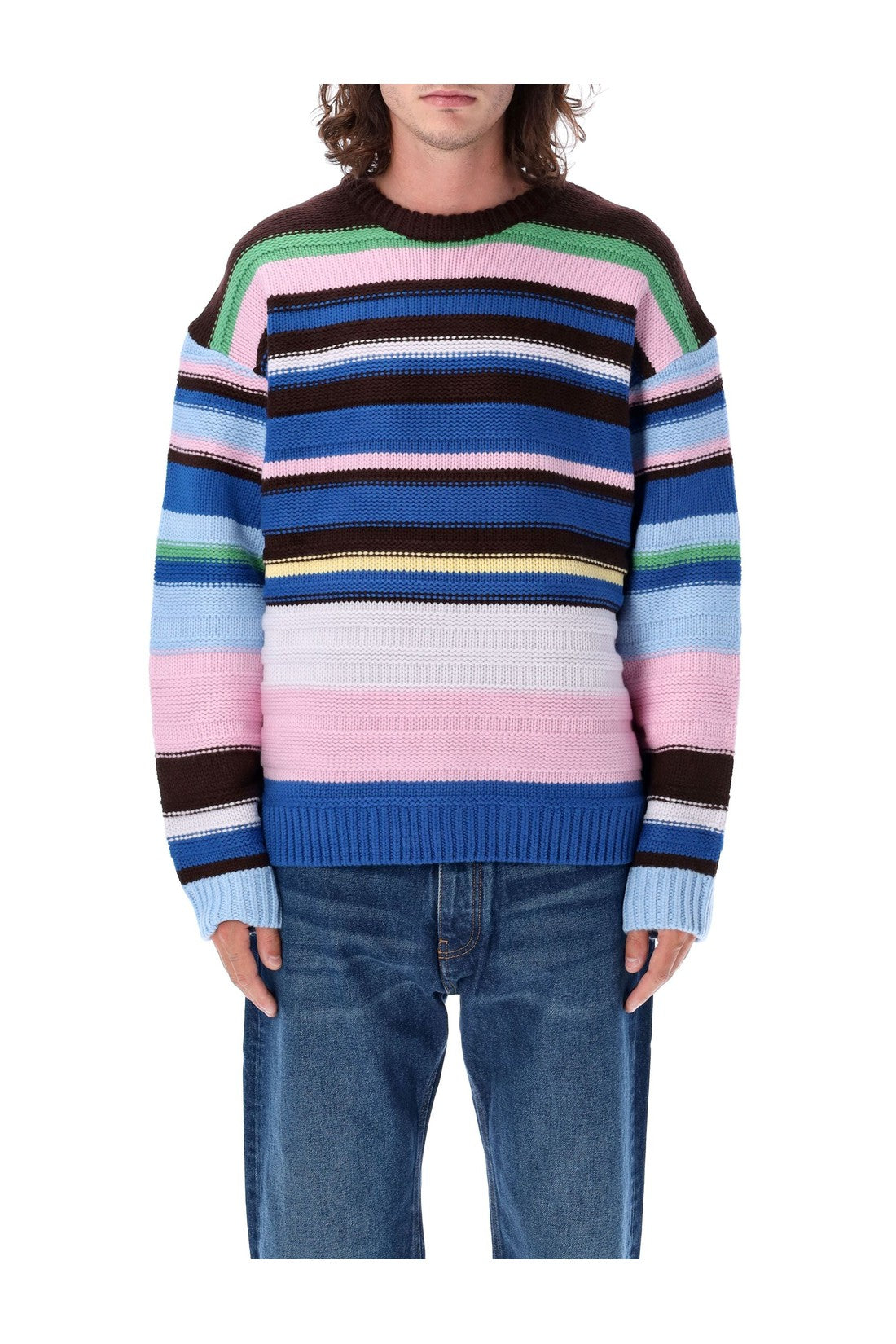 JW ANDERSON-OUTLET-SALE-Knitwear BLAU-ARCHIVIST