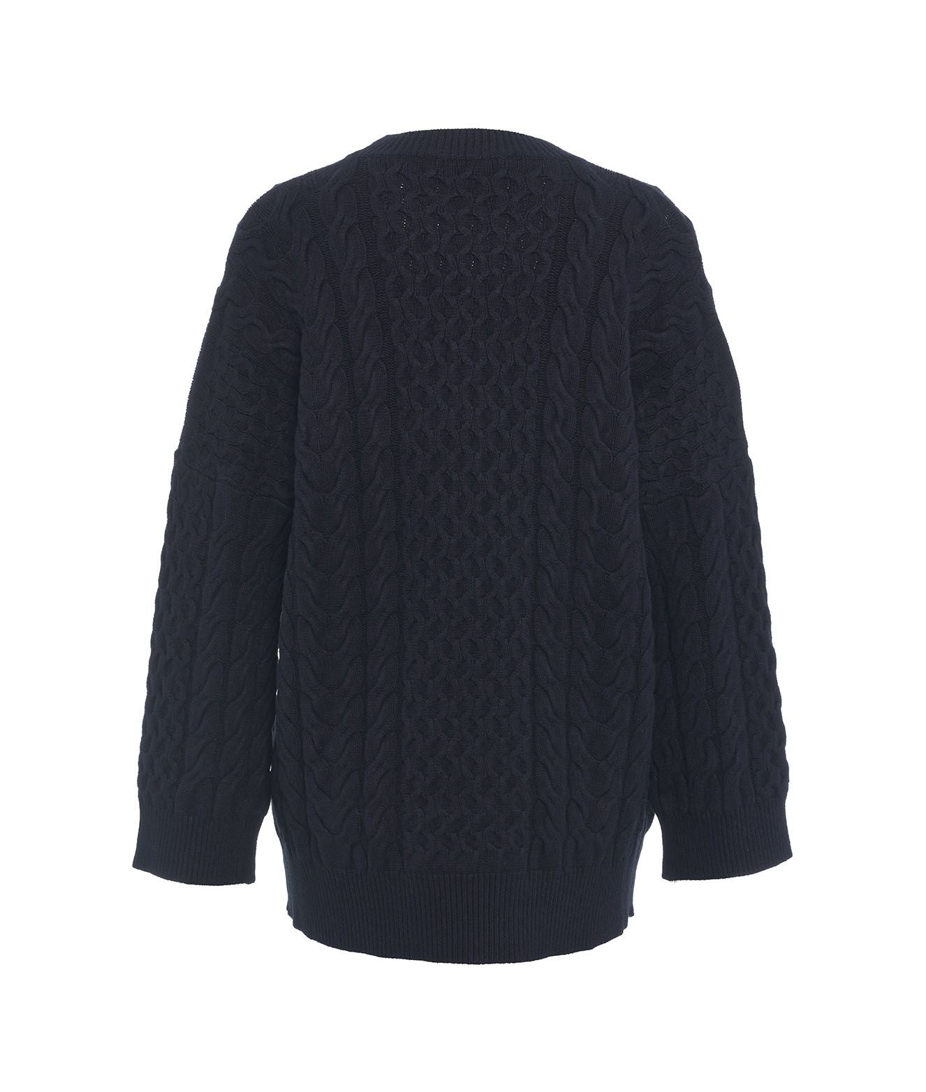 KAOS-OUTLET-SALE-Knitwear BLAU-ARCHIVIST