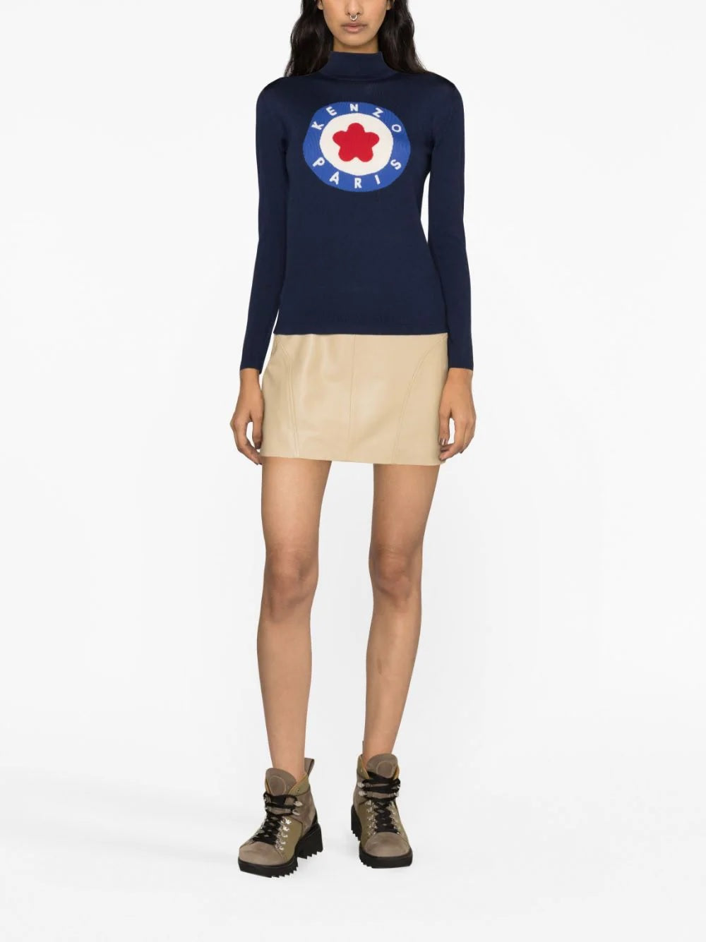 KENZO-OUTLET-SALE-Knitwear BLAU-ARCHIVIST