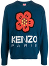 KENZO-OUTLET-SALE-Knitwear BLAU-ARCHIVIST