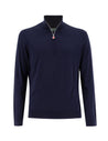 KITON-OUTLET-SALE-Knitwear BLAU-ARCHIVIST