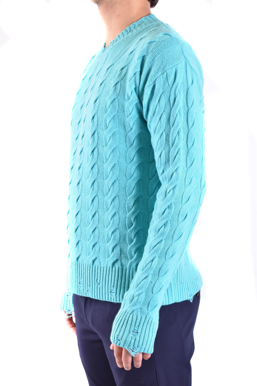 LANEUS-OUTLET-SALE-Knitwear BLAU-ARCHIVIST