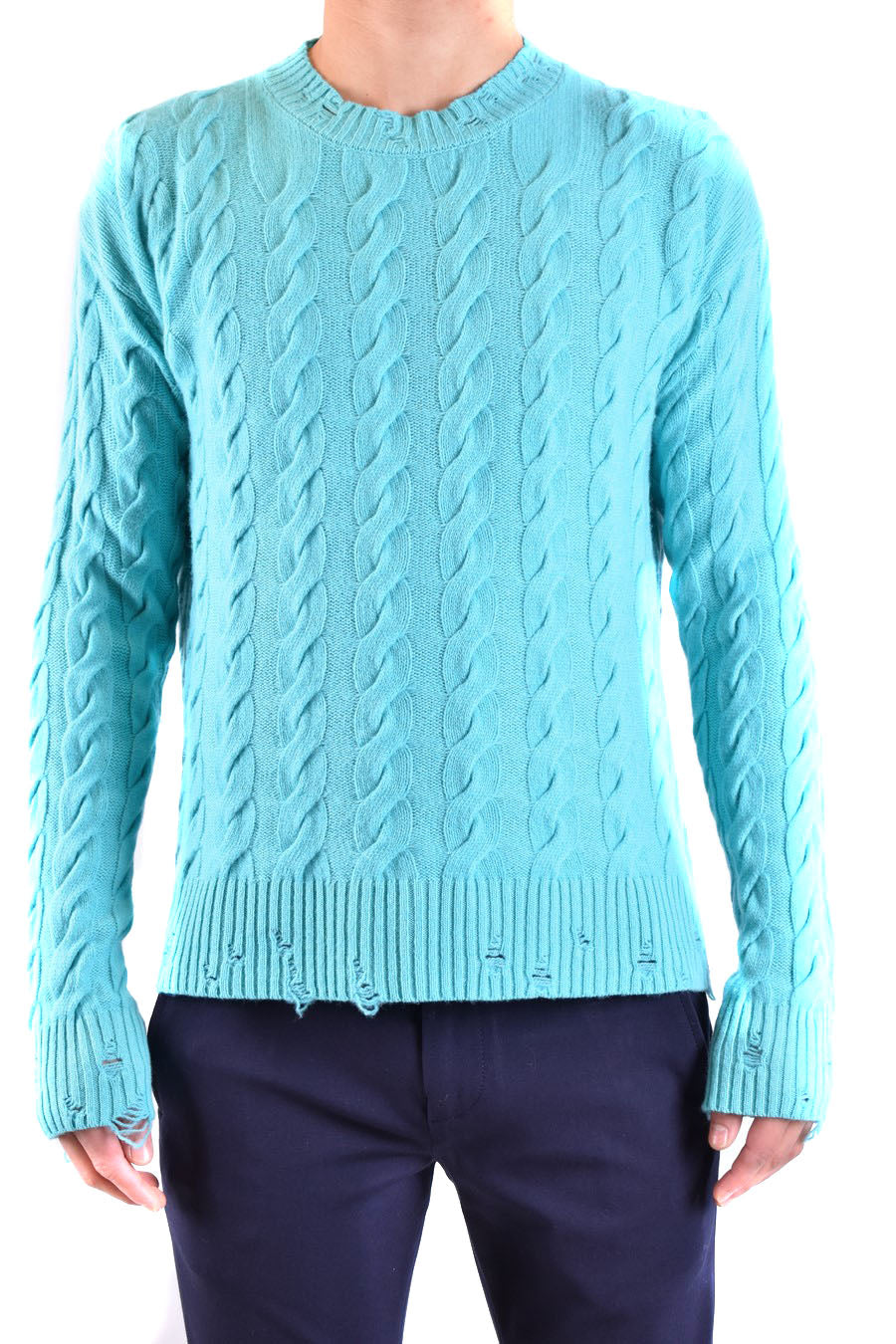 LANEUS-OUTLET-SALE-Knitwear BLAU-ARCHIVIST