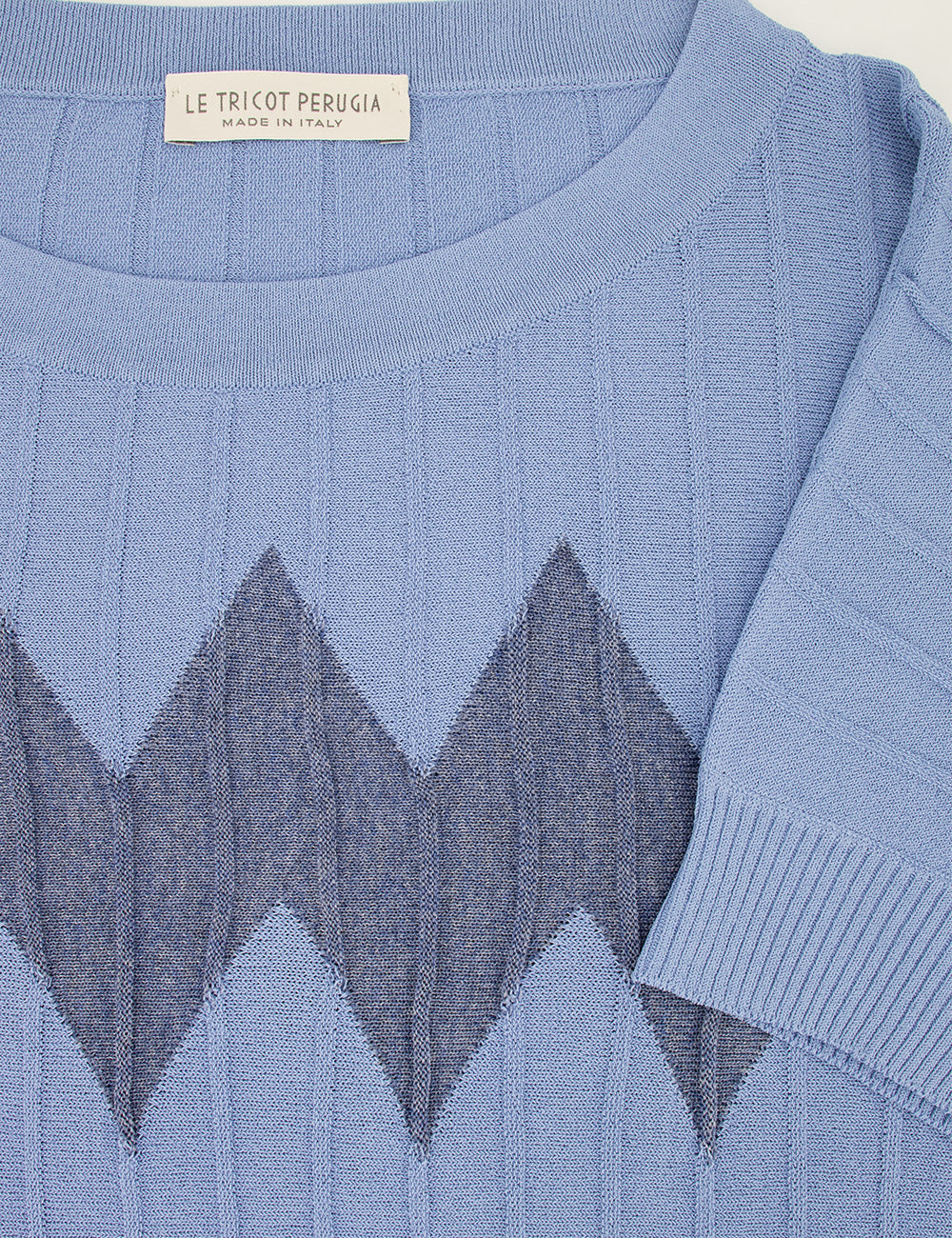 Le Tricot Perugia-OUTLET-SALE-Knitwear BLAU-ARCHIVIST