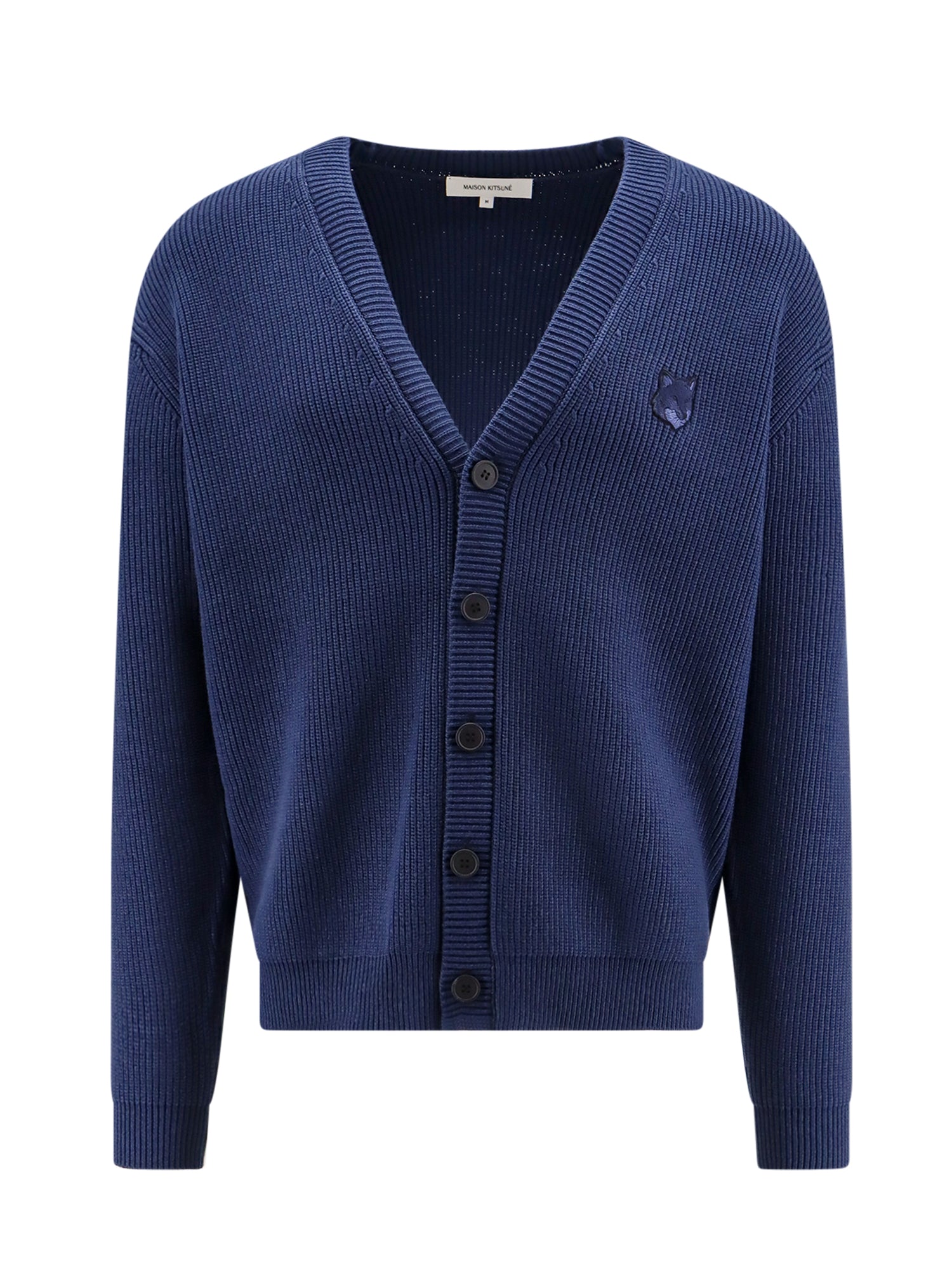 MAISON KITSUNÉ-OUTLET-SALE-Knitwear BLAU-ARCHIVIST