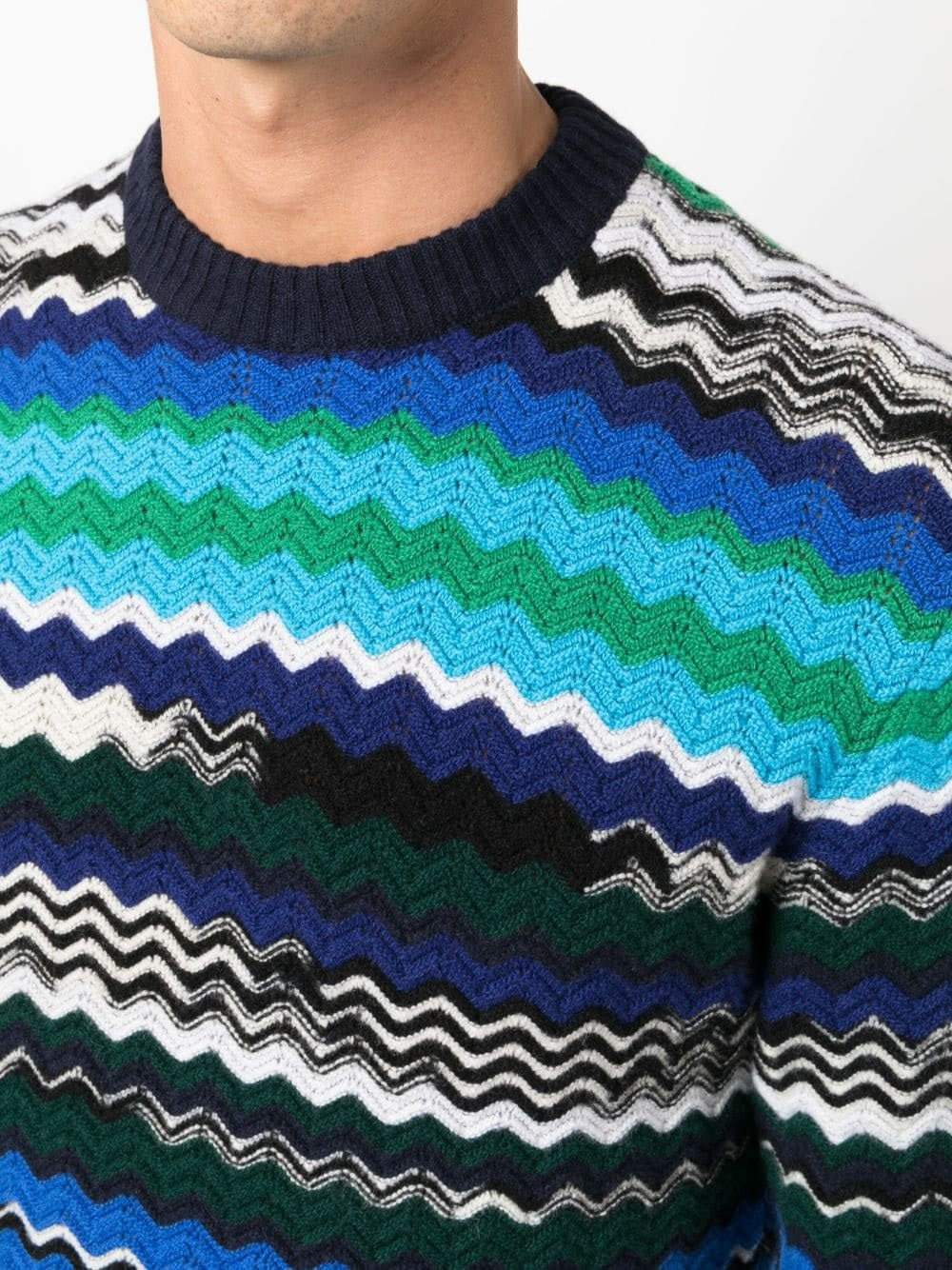 MISSONI-OUTLET-SALE-Knitwear BLAU-ARCHIVIST