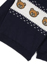 Moschino Kids-OUTLET-SALE-Knitwear BLAU-ARCHIVIST