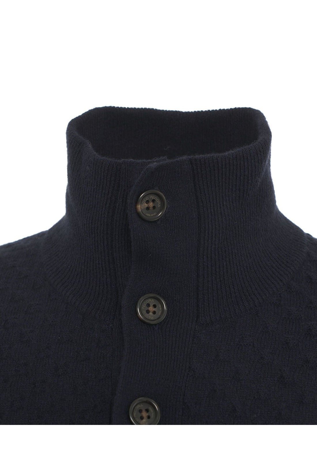 Paolo Pecora-OUTLET-SALE-Knitwear BLAU-ARCHIVIST