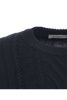 Paolo Pecora-OUTLET-SALE-Knitwear BLAU-ARCHIVIST