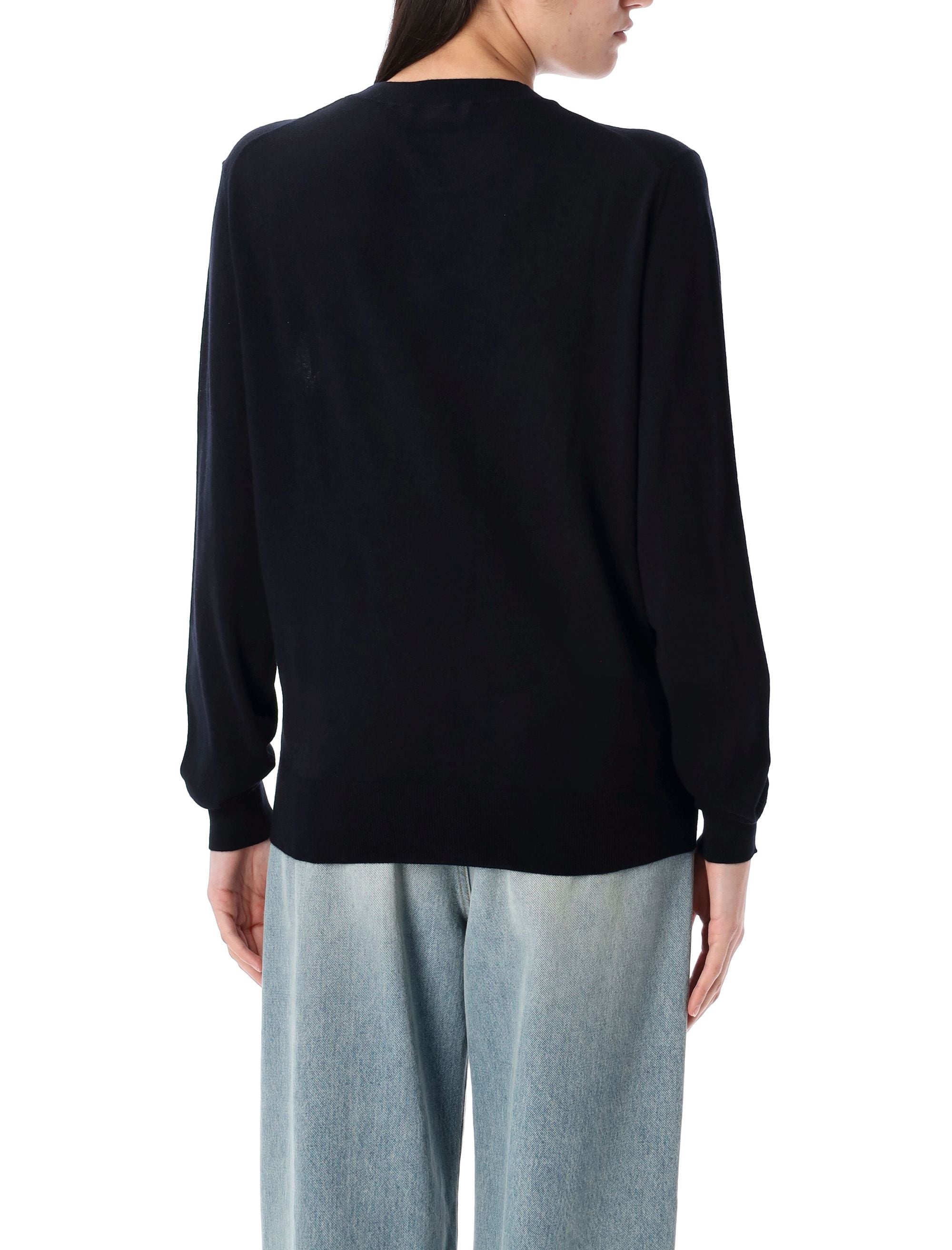 Rhea-OUTLET-SALE-Knitwear BLAU-ARCHIVIST