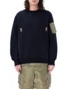 SACAI-OUTLET-SALE-Knitwear BLAU-ARCHIVIST