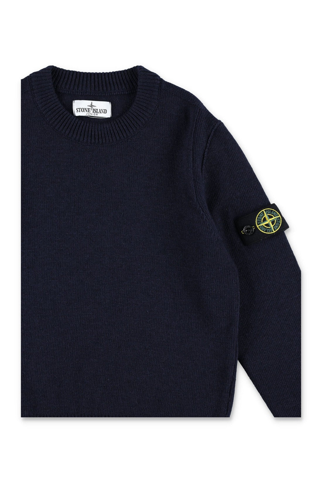 STONE ISLAND KIDS-OUTLET-SALE-Knitwear BLAU-ARCHIVIST