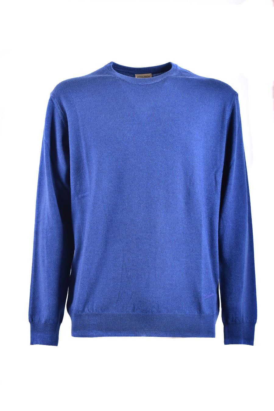 Woolrich-OUTLET-SALE-Knitwear BLAU-ARCHIVIST