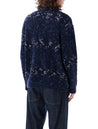 YMC-OUTLET-SALE-Knitwear BLAU-ARCHIVIST