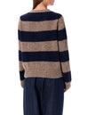 YMC-OUTLET-SALE-Knitwear BLAU-ARCHIVIST