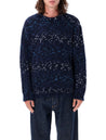 YMC-OUTLET-SALE-Knitwear BLAU-ARCHIVIST