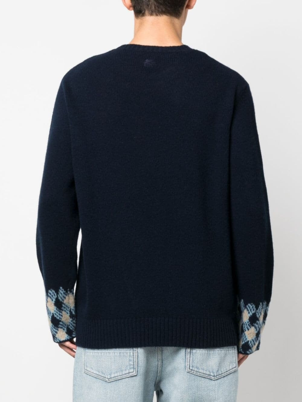 ETRO-OUTLET-SALE-Knitwear Blau-ARCHIVIST