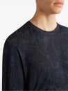 ETRO-OUTLET-SALE-Knitwear Blau-ARCHIVIST