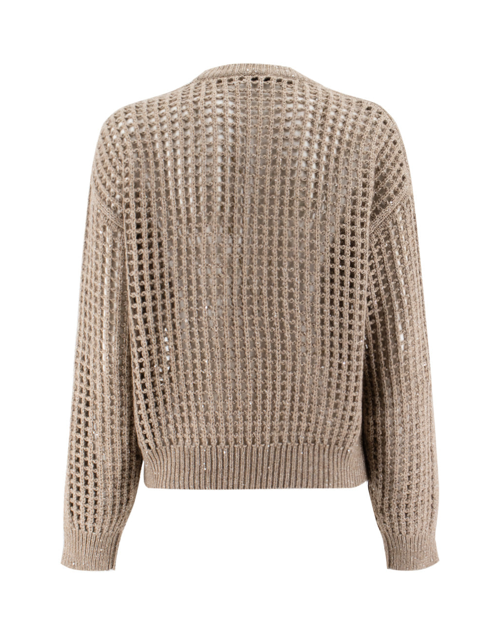 Brunello Cucinelli-OUTLET-SALE-Knitwear Braun-ARCHIVIST