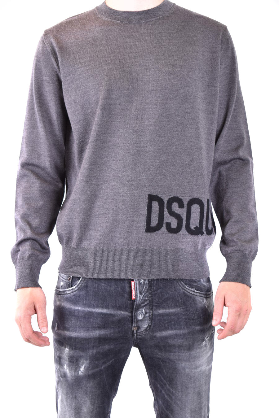 DSQUARED2-OUTLET-SALE-Knitwear GRAU-ARCHIVIST