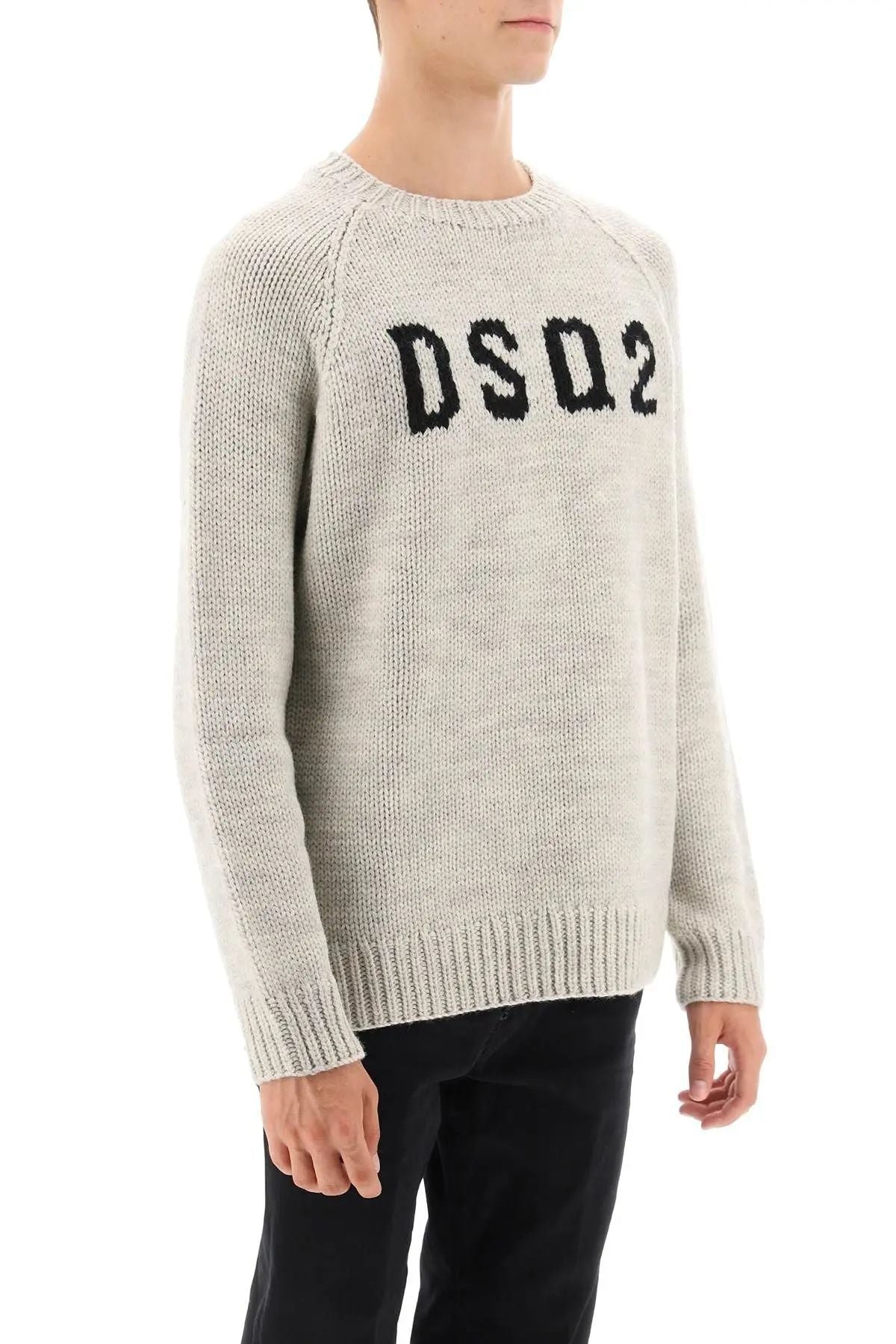 DSQUARED2-OUTLET-SALE-Knitwear GRAU-ARCHIVIST