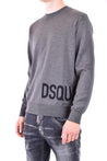 DSQUARED2-OUTLET-SALE-Knitwear GRAU-ARCHIVIST