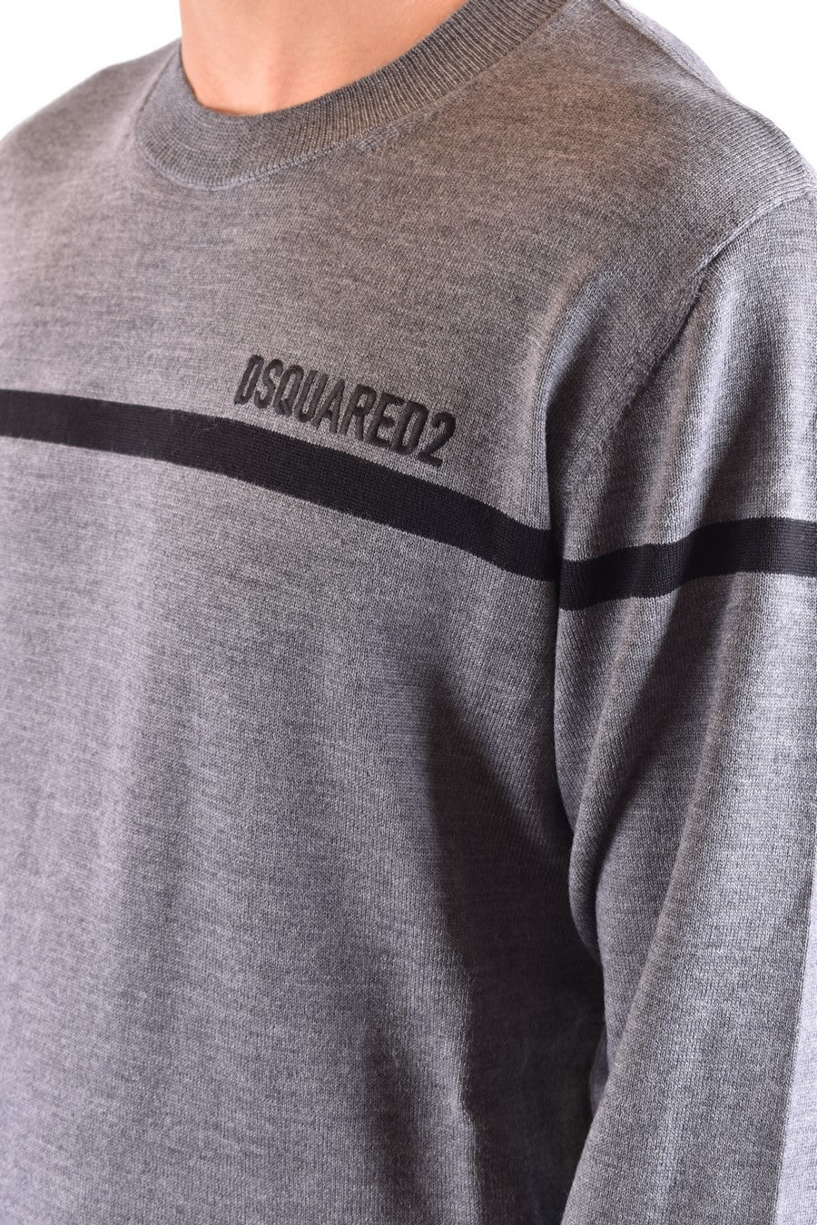 DSQUARED2-OUTLET-SALE-Knitwear GRAU-ARCHIVIST