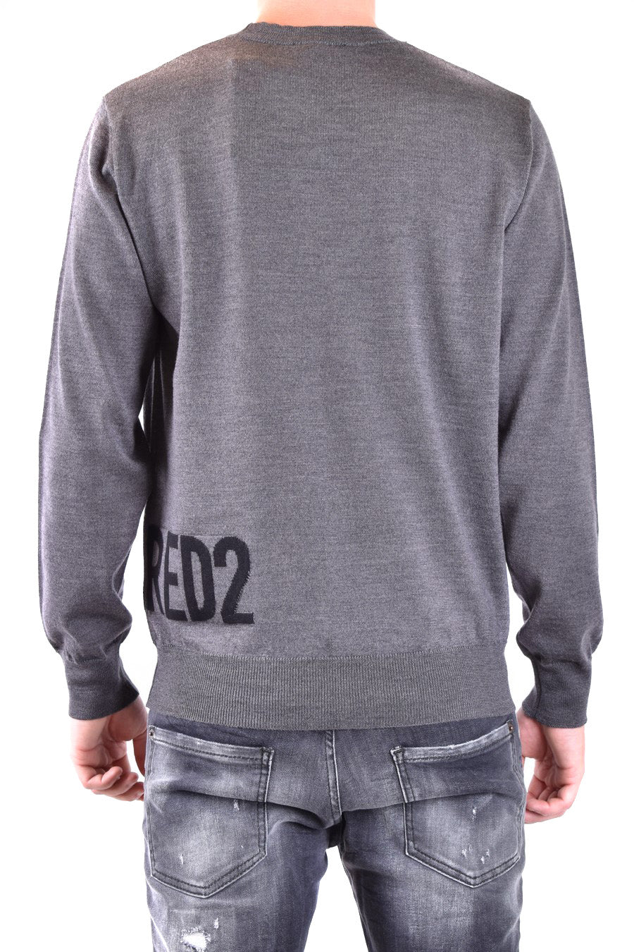 DSQUARED2-OUTLET-SALE-Knitwear GRAU-ARCHIVIST