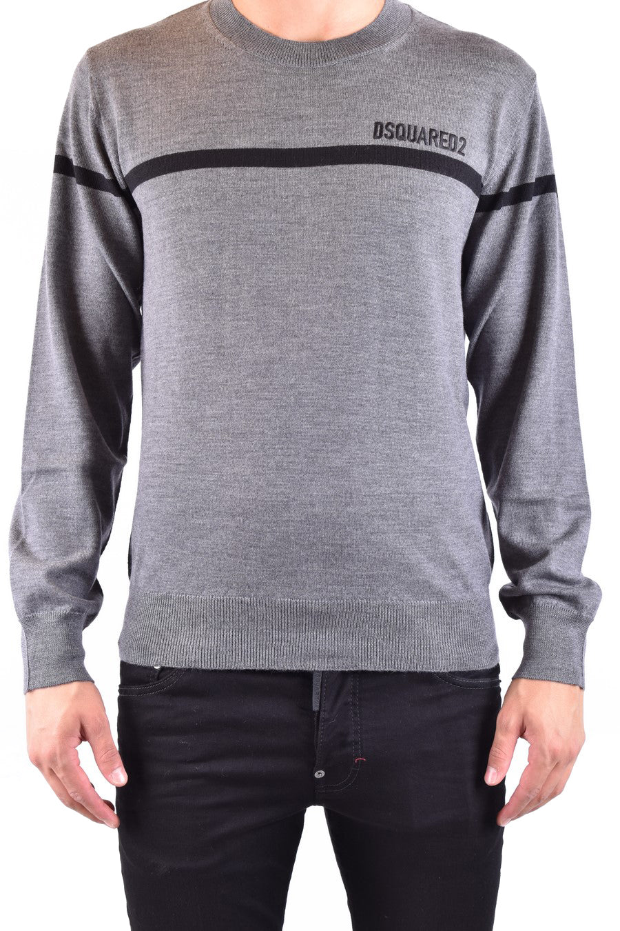 DSQUARED2-OUTLET-SALE-Knitwear GRAU-ARCHIVIST