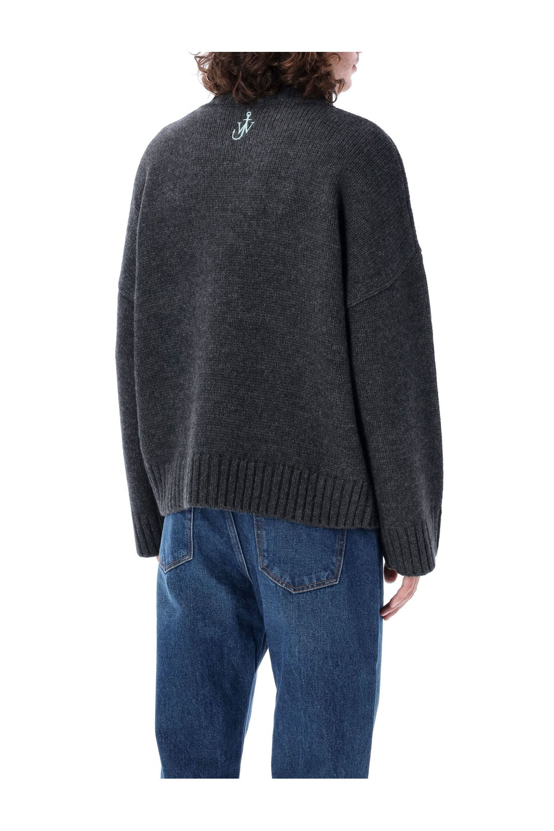 JW ANDERSON-OUTLET-SALE-Knitwear GRAU-ARCHIVIST