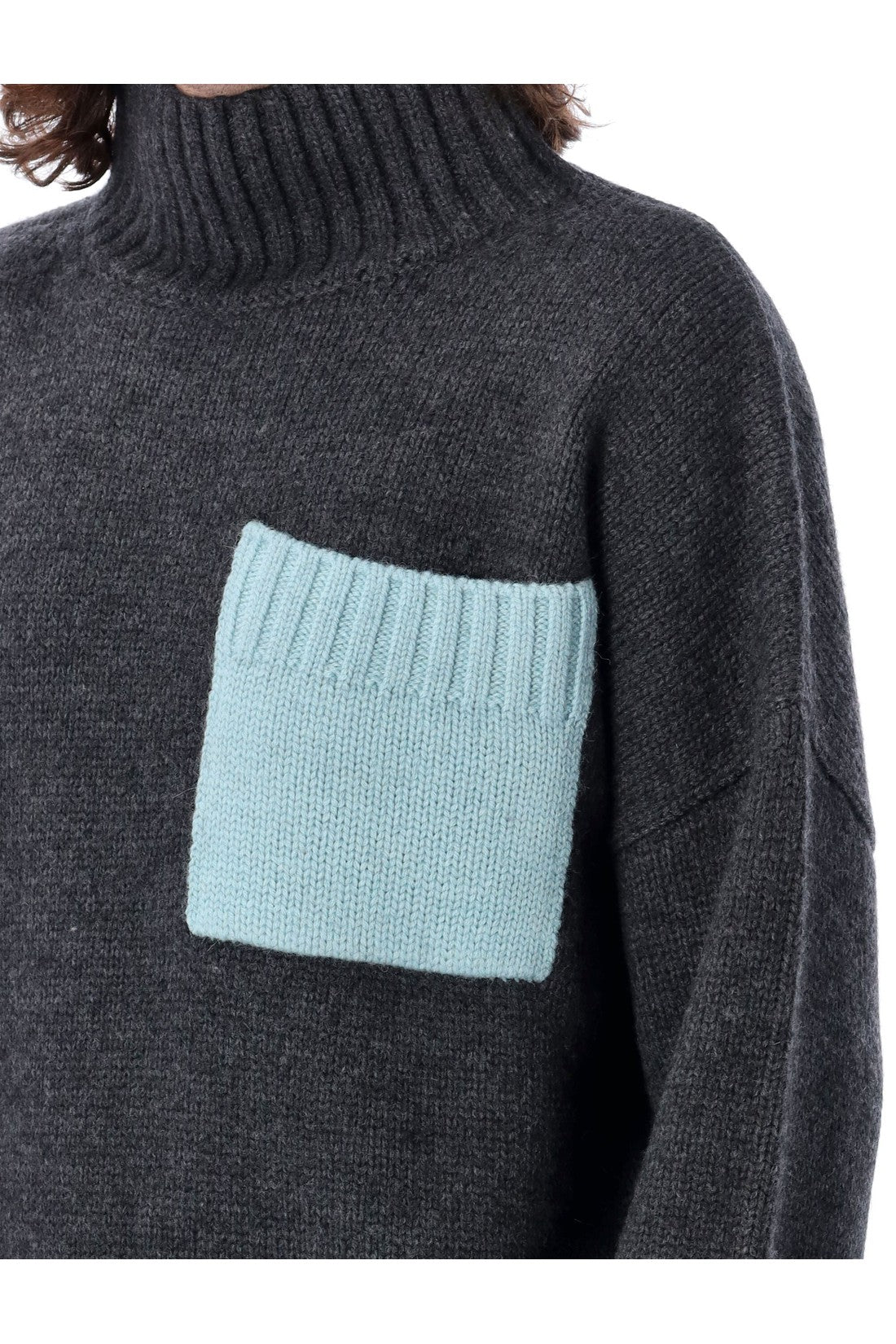 JW ANDERSON-OUTLET-SALE-Knitwear GRAU-ARCHIVIST