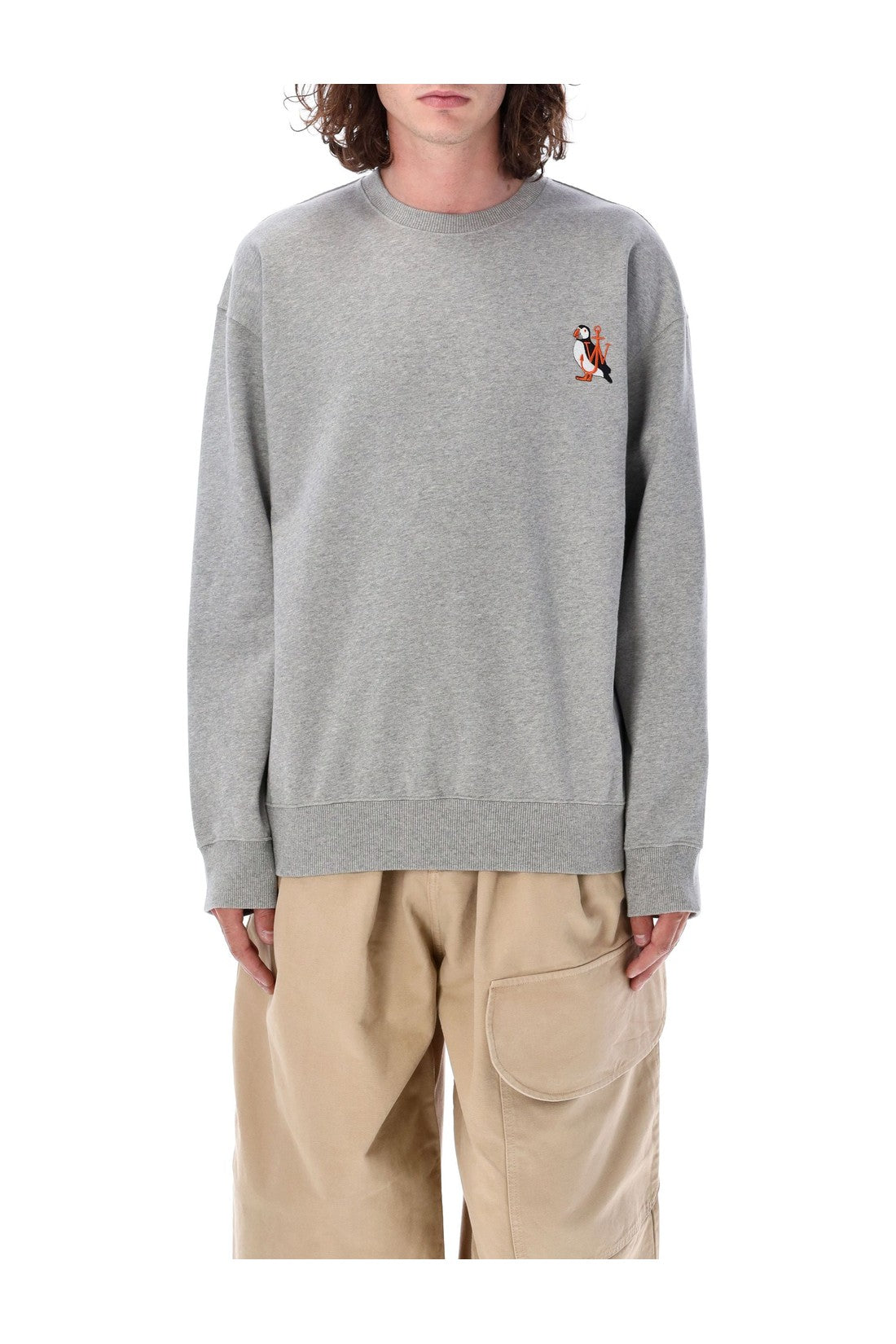 JW ANDERSON-OUTLET-SALE-Knitwear GRAU-ARCHIVIST