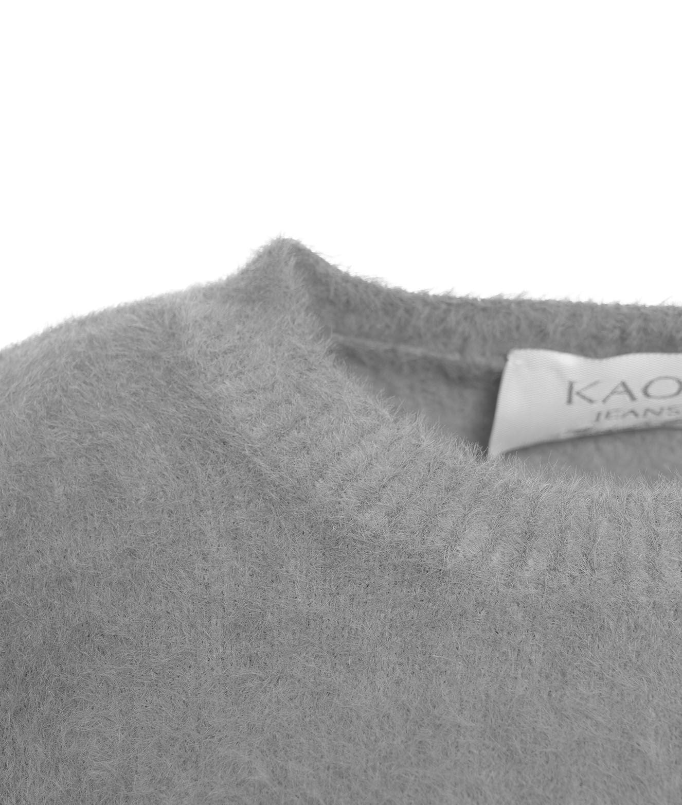 KAOS-OUTLET-SALE-Knitwear GRAU-ARCHIVIST