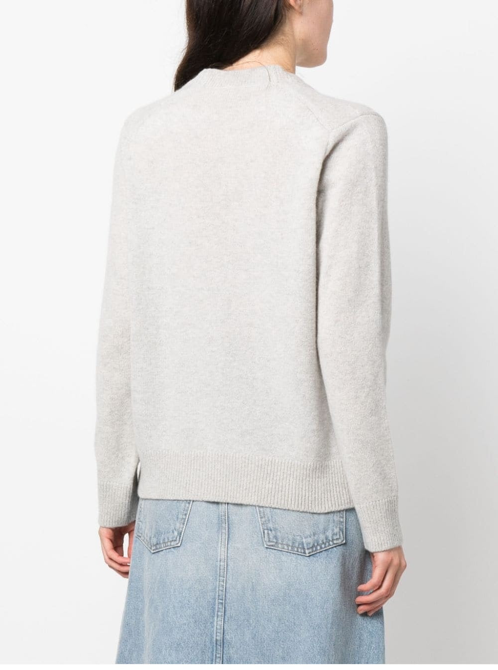 MAISON KITSUNÉ-OUTLET-SALE-Knitwear GRAU-ARCHIVIST