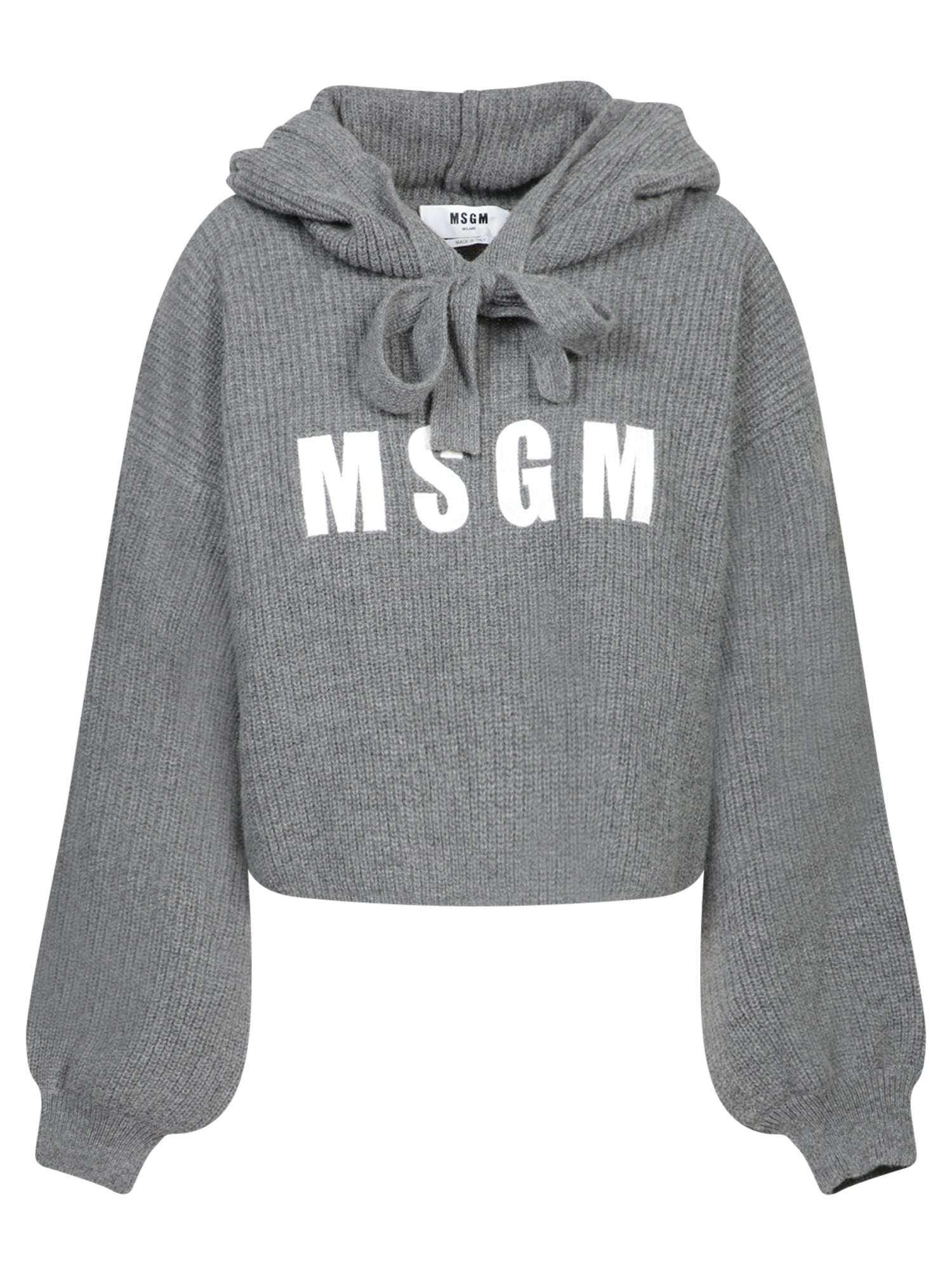 MSGM-OUTLET-SALE-Knitwear GRAU-ARCHIVIST